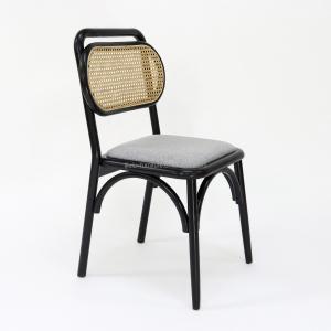 Buy cheap Customized Designs Wooden Rattan Chair for Dining W47*D51*H82.5CM in Natural Solid Wood product