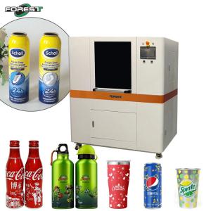 Cans Printing Machine Digital Inkjet UV Printer For Bottles With Full Color