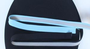 Black Blue ESD Wrist Strap Anti Static Elastic Band 20mm Width Conductive Fiber Material