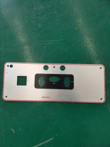 Buy cheap Alloy 5052 Medical Equipment Aluminium Machined Components Operation Panel Brushed product