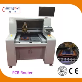 Buy cheap High Efficient PCB Router Machine PCB Singulation Dual workstation from wholesalers