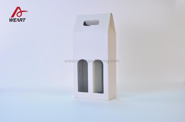 Quality Luxury Customized Wine Paper Boxes With Handle for sale