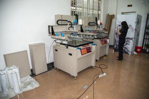 Buy cheap 25mm Substrate 30º Semi Automatic Screen Printing Machine product