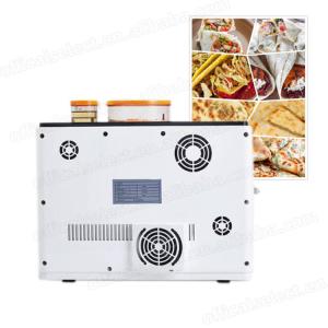 China Industry Small Tabletop Corn Tortilla Press Bread Maker Roti Chapati Make Machine for Restaurant on sale