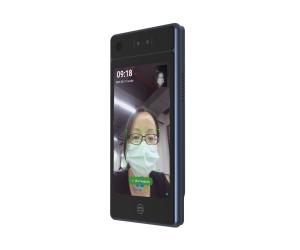Buy cheap Silver Big Screen AI Facial Recognition Time Attendance System 10.1&quot; Screen product
