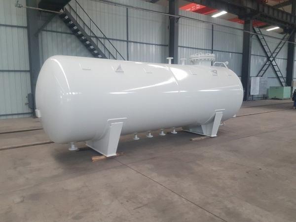 Quality Horizontal LPG Stationary Fuel Storage Tanks ASME 10000 Liters Q345R 10m3 5mt for sale