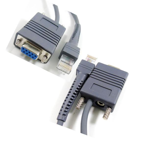 Quality 3M LS2208 RS232 Serial Cable CBA-R01-S10PAR For Symbol Barcode Scanners for sale