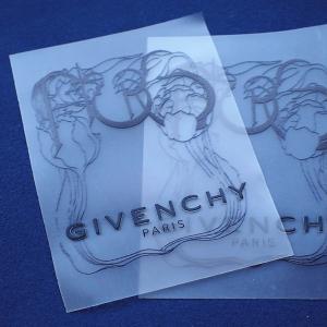China Transparent Mahattan Fold TPU Custom Printed Fabric Labels on sale