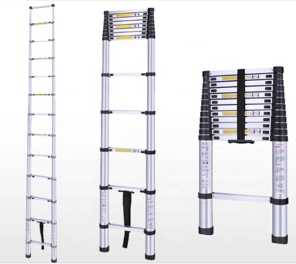 Quality Lightweight Collapsible Aluminum Ladder For Home 80cm Folding Height for sale