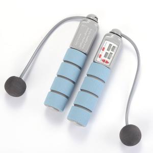 Buy cheap FCC Cordless Jump Rope Smart Counting Step Record Calorie Burning Calculation product