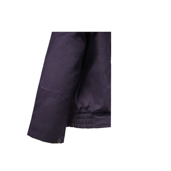 Flame Retardant Twill 3/1 Lapels Front Chest Navy Work Uniform