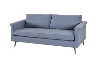 Quality Soft Linen Reclining Sofa , Living Room Furniture Sofa Foam Material for sale