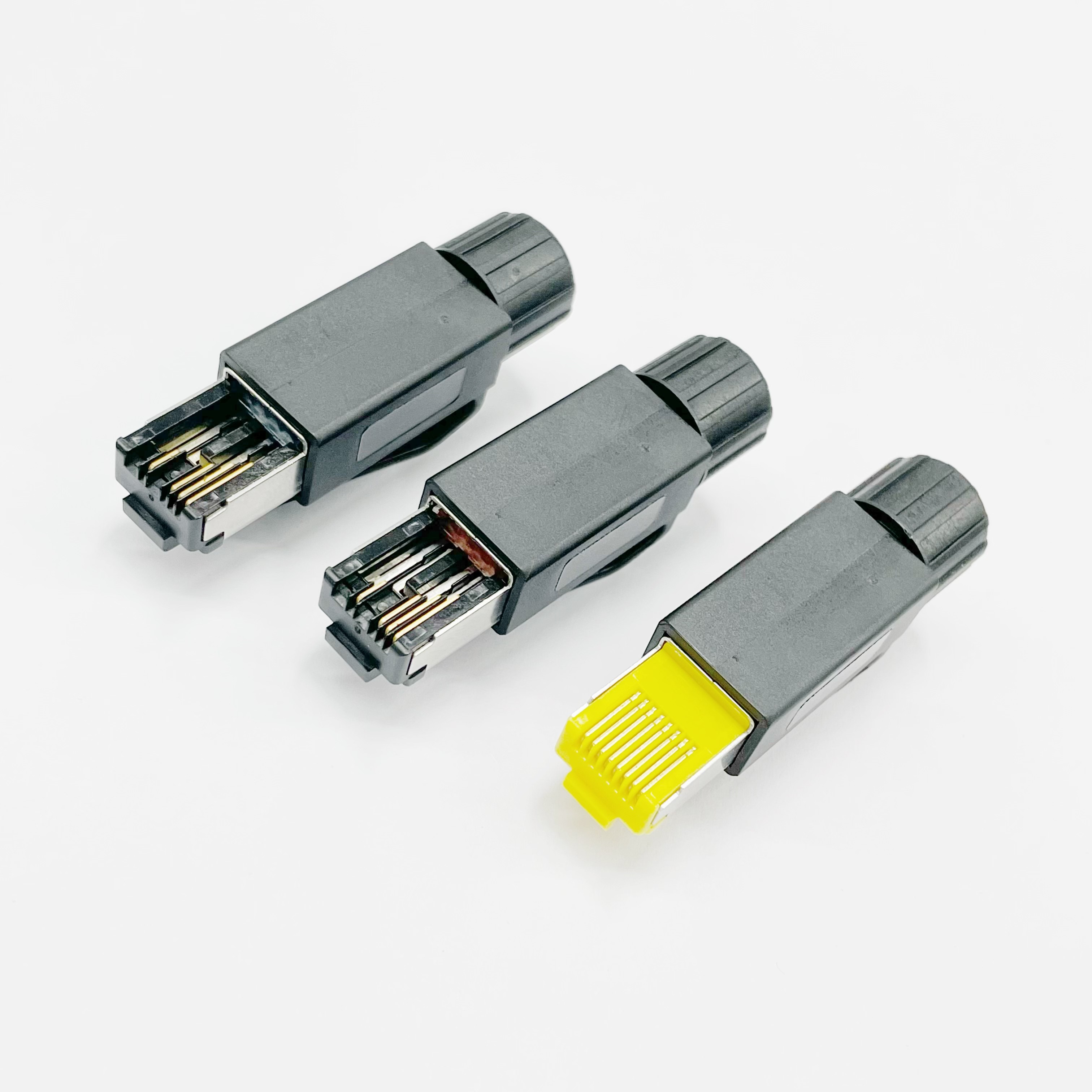 profinet RJ45 fast connectors 4pin or 8pin