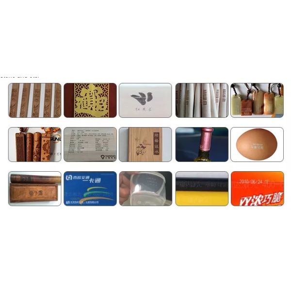 20W 30W CO2 Marking Machine Fly Line Marking System For Plastic Bottle