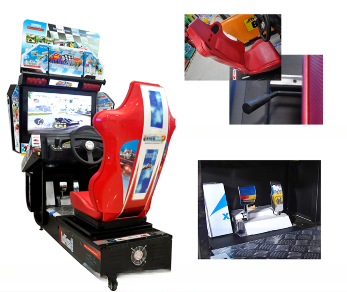 Single Player Outrun Car Racing Game Machine For Amusement Park Earn Money Online