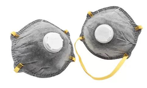 Quality Single Use Active Carbon Face Mask With Two Head Straps CE Approval for sale