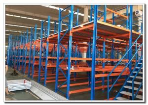 China Customize Mezzanine Storage System Attic Shelves Racks Cold Rolled Steel Q235 on sale