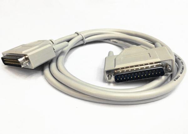Double Shielded Cable / DB25 Parallel Cable With High Speed 25 Pin D Sub