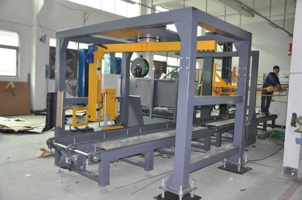 Height Moveable Polypropylene Strapping Machine With Electrical And Electronic