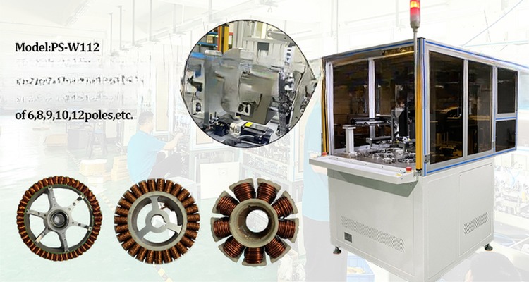 5-axis Control Stator Motor Winding Machine and Safe with Automatic Cut off Function