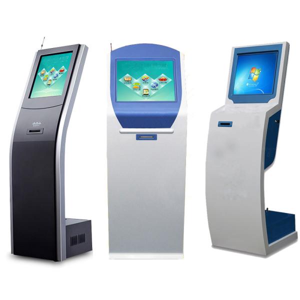 Quality 17 inch Bank Queue Management Touch Screen Ticket Dispenser Kiosk for sale