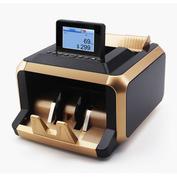 Professional Multi Currency Value Automatic Money Counter Counterfeit Detection EURO VALUE COUNTER DETECTOR for banks