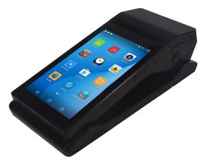 BT 4.0 Speaker Hi-Fi Dual Channel 7 Inch Handheld Android Tablet Mobile Pos Terminal With 80mm Thermal Printer