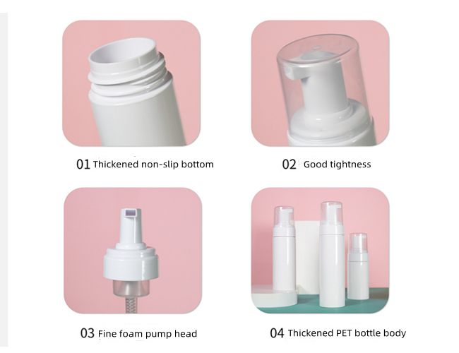 120ml 150ml PET Foam Pump Bottle