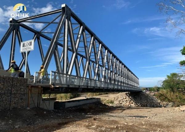 Quality Safety Temporary Steel Bridge Reinforcement Length / Width Variable for sale