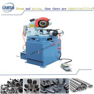 Quality Semi 4kw Automated Tube Cutting Machine Metal For Round Pipe for sale