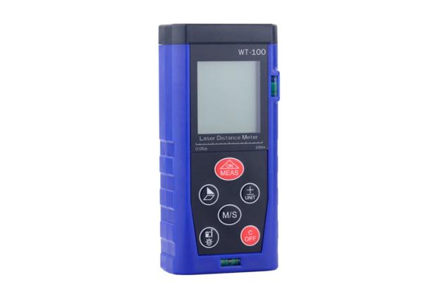 Quality Blue Color Long Range Laser Distance Meter For Precision Measuring 100m for sale