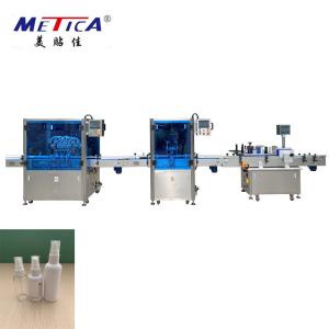 5kw Automatic Filling Capping And Labelling Machine For Spray Bottle