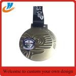 Custom die cast medals with gold silver copper plated medals