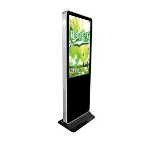 Standalone USB Electronic Signage Display , Floor Standing Lcd Advertising Display