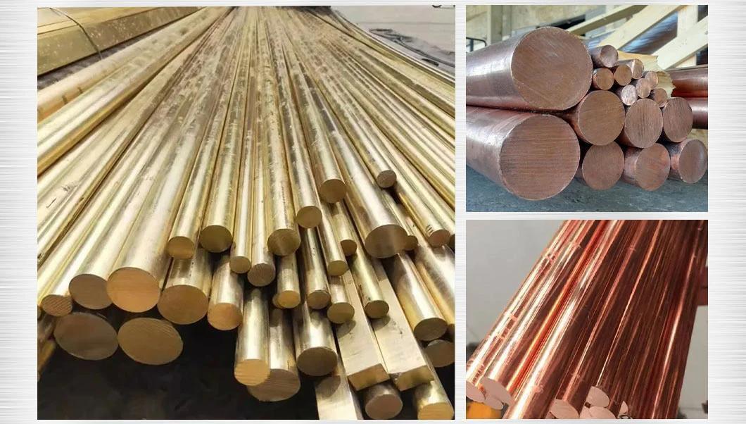 Low Price C17200 Copper Flat Bar Copper Wire Rod 8 mm Rod Price