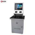19 Inch Library Queue Kiosk Built-In Rfid Reader Book Returning Terminal Borrow