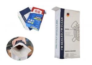 China 20kg 25kg Multiwall Kraft Paper Bags Ceramic Tile Adhesive Packaging on sale