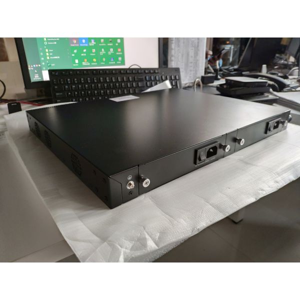 Professional FTTH 8 Port GPON OLT Terminal With Dual Power Supplies