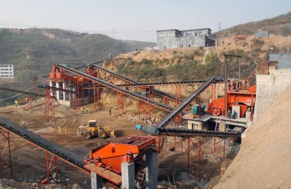 Quality Highway Building Aggregate Processing Plant , Aggregate Processing Equipment for sale