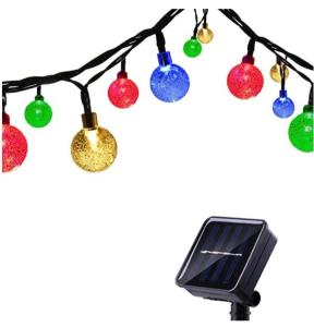 China PVC Outdoor Decoration Dimmable Shatterproof LED Solar Fairy Lamp on sale