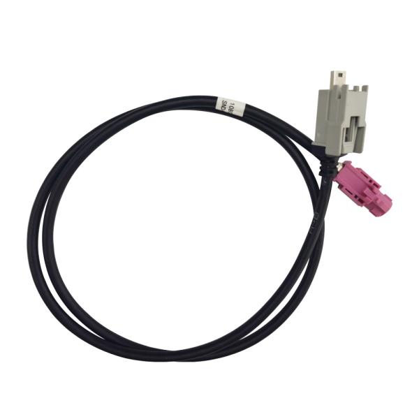 Quality Data Transfer HSD Cable Assembly Code H Connector To Mini B USB Plug For Car for sale