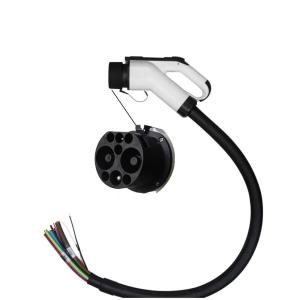 China GBT Standard DC Fast Charging Connector 80A/125A/200A/250A/300A 1000V EV Plug With 5 Meters Cable For EV Accessories on sale