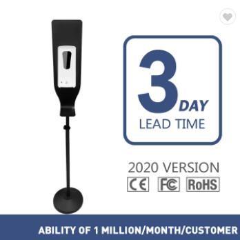 Quality 1.2L Refill Contactless Stand Hand Sanitizing Station for sale