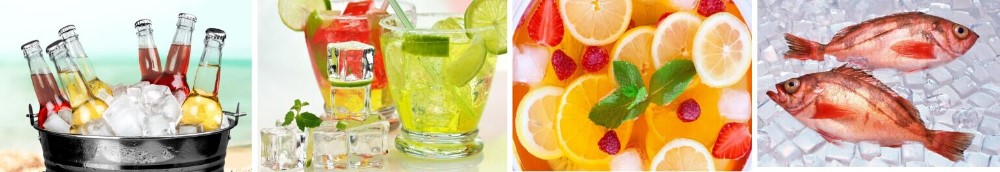 SS304 Ice Maker Machine , R134A Square Ice Cube Maker