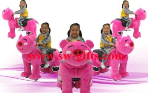 China Amusement rides electric riding plush toy ride battery animal car exporter on sale