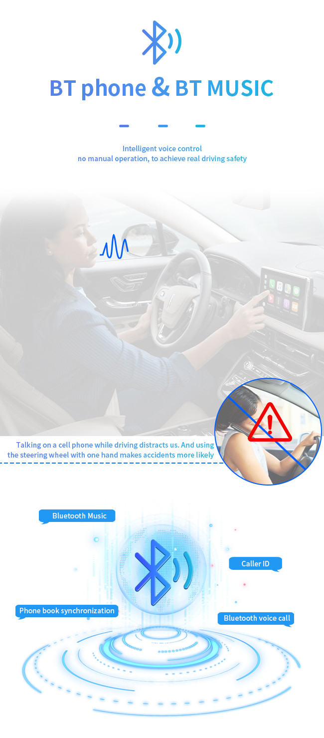 4 Core 7 Inch Android Car Stereo With Navigation Intelligent Big Screen Central Control Display Integrated Machine