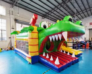 Buy cheap Alligator Bouncy Castle Inflatable Bouncer Slide Digital Printing product