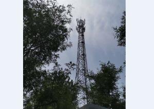 Buy cheap Silver Mobile Telecom Tower High Tensile Full Assembly Long Life Span product