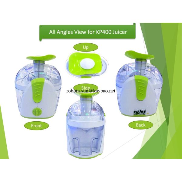 KP400 Classic Juice Extractor with Cord Storage Desgin