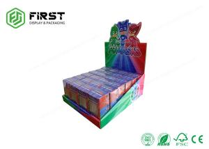 Buy cheap Full Color Printing Customized Foldable Corrugated PDQ Paper Counter Display For Retail Store product